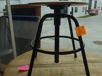 Houten ronde tafel - afbeelding 3 van  4
