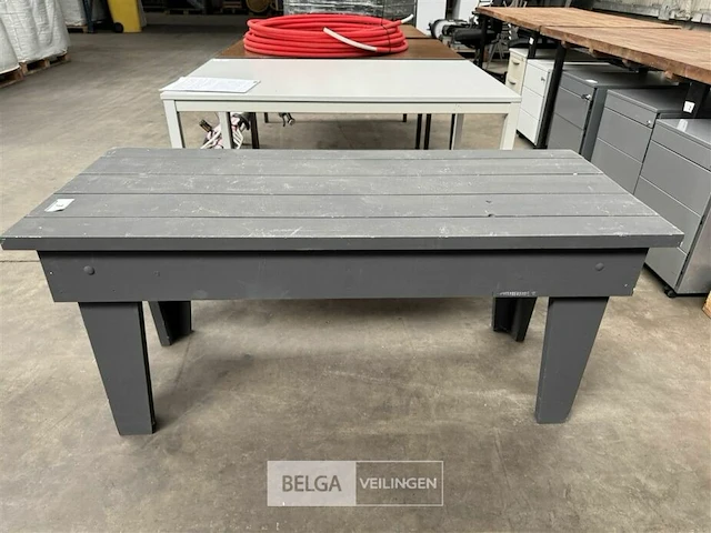 Houten salontafel - afbeelding 1 van  2