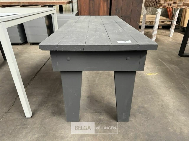 Houten salontafel - afbeelding 2 van  2