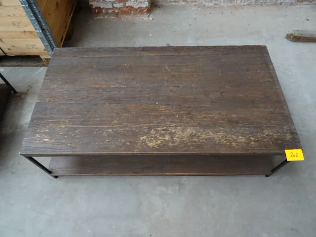 Houten salontafel - afbeelding 3 van  4