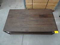 Houten salontafel - afbeelding 3 van  4