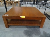 Houten salontafel - afbeelding 1 van  3