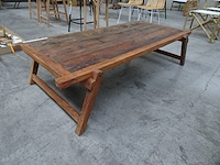 Houten salontafel - afbeelding 1 van  3