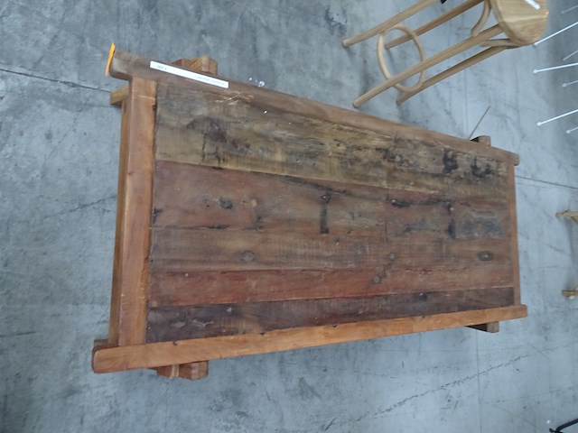 Houten salontafel - afbeelding 2 van  3