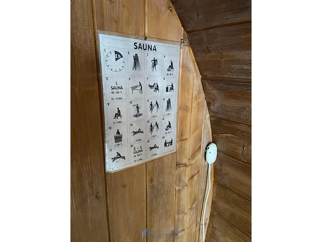 Houten sauna - afbeelding 8 van  22