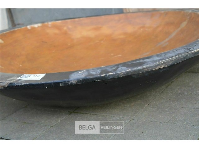 Houten schaal ø100cm - afbeelding 3 van  3
