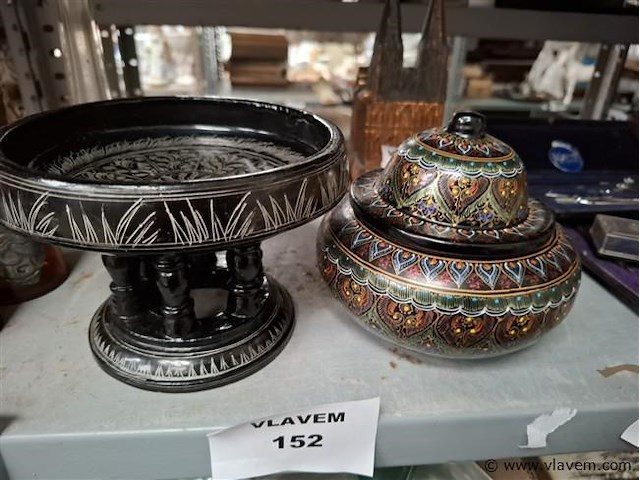 Houten schaaltjes - afbeelding 1 van  1