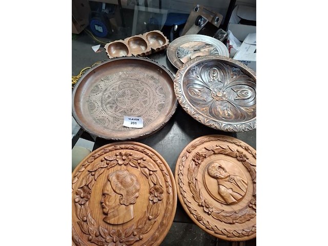 Houten schalen - afbeelding 1 van  3