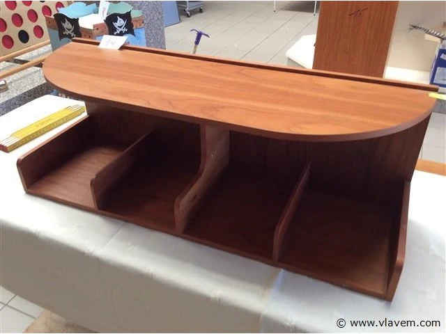 Houten schap - afbeelding 1 van  2