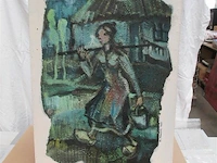 Houten schilderij br macrin 1963 - afbeelding 1 van  3