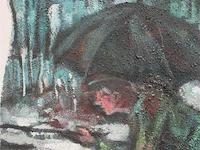 Houten schilderij br macrin 1963 - afbeelding 3 van  4