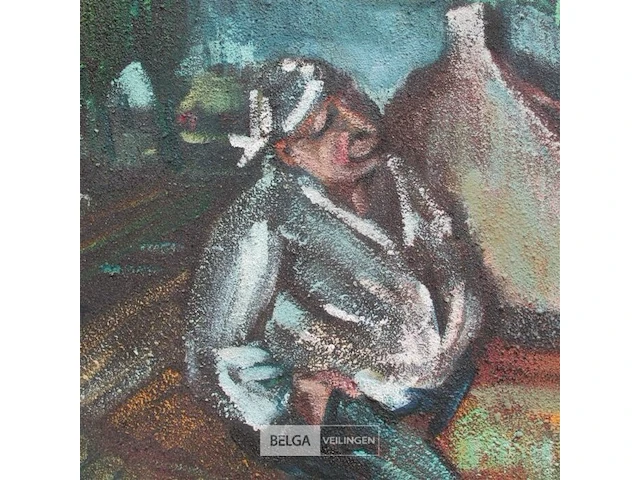 Houten schilderij br macrin 1963 - afbeelding 4 van  4