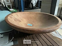 Houten schotel ø 66cm - afbeelding 1 van  3
