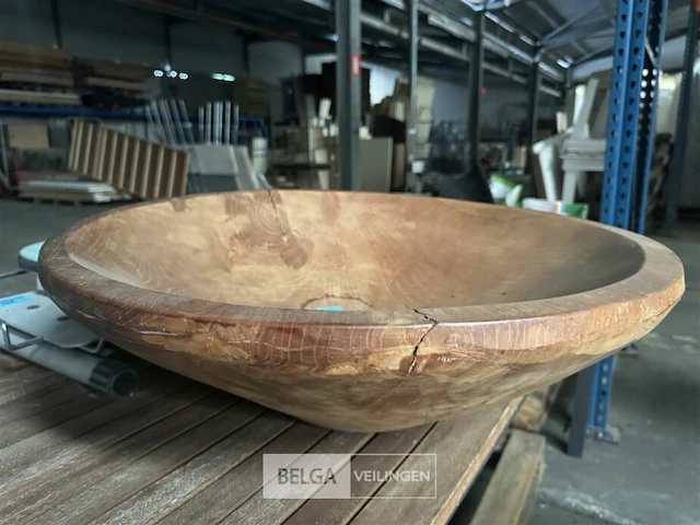 Houten schotel ø 66cm - afbeelding 2 van  3