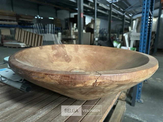 Houten schotel ø 66cm - afbeelding 3 van  3