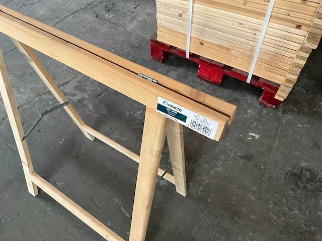 Houten schraag set (105x) - afbeelding 2 van  5