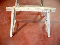 Houten schraag (x2) - afbeelding 4 van  4