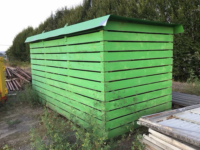 Houten schuilplaats - afbeelding 1 van  5