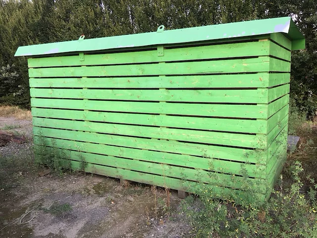 Houten schuilplaats - afbeelding 2 van  5