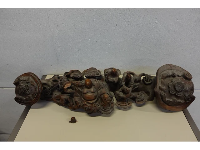 Houten sculptuur - afbeelding 1 van  6