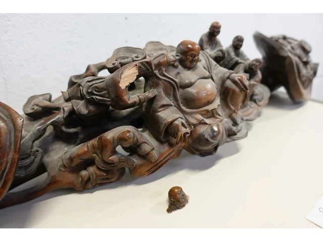 Houten sculptuur - afbeelding 5 van  6