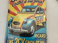 Houten sierbord retrolook - afbeelding 1 van  1
