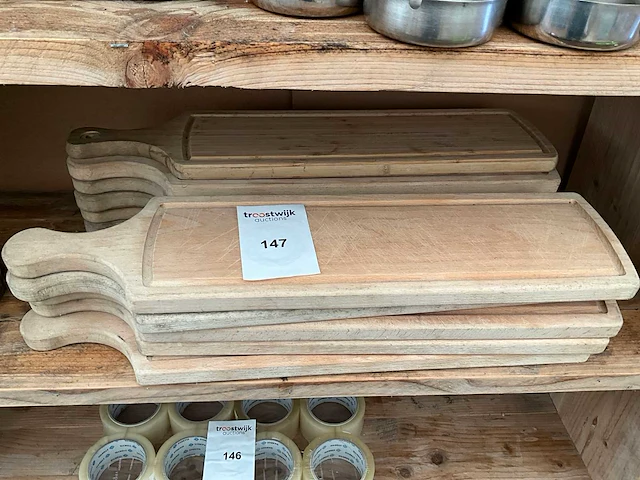 Houten snijplanken (11x) - afbeelding 1 van  1
