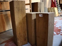 Houten sokkel (x4) - afbeelding 1 van  4