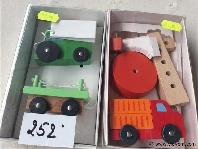 Houten speelgoed divers - afbeelding 2 van  2