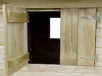 Houten speelhuis - afbeelding 2 van  5