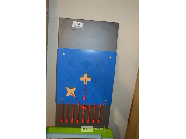 Houten speelplank kids - afbeelding 3 van  4