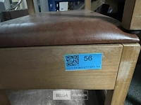 Houten spreekstoel h122xb70xd75 cm - afbeelding 1 van  4