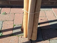 Houten stelen - afbeelding 2 van  3