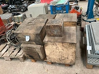 Houten steunblokken (5x) - afbeelding 1 van  4