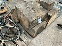 Houten steunblokken (5x) - afbeelding 3 van  4