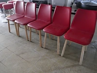 Houten stoelen 5 stuks - afbeelding 2 van  3