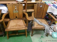 Houten stoelen - afbeelding 1 van  1