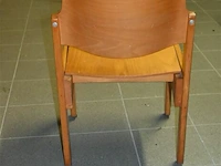 Houten tafel + 13 stoelen - afbeelding 7 van  7