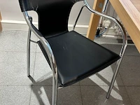 Houten tafel + 2 stoelen - afbeelding 3 van  4