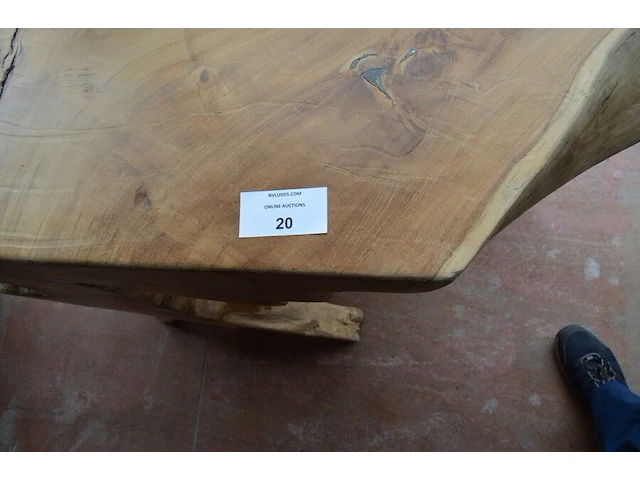 Houten tafel 80cm hoogte - afbeelding 2 van  9