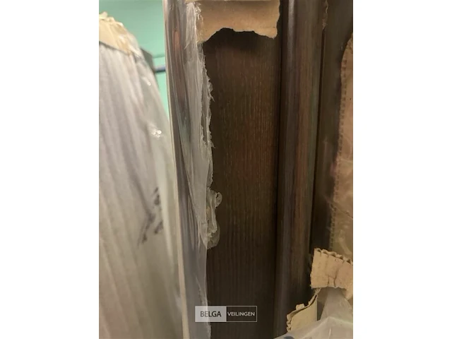 Houten tafel l185xb85xh80 cm - afbeelding 2 van  2