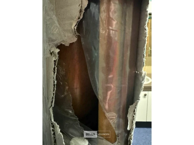 Houten tafel l185xb85xh80 cm - afbeelding 2 van  3