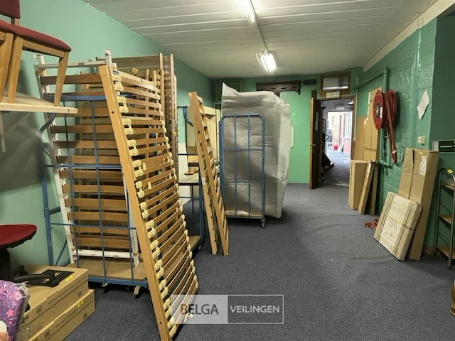 Houten tafel l185xb85xh80 cm - afbeelding 3 van  3