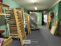 Houten tafel l185xb85xh80 cm - afbeelding 3 van  3