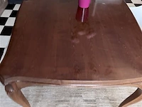 Houten tafel met 2 x bijzetstukken - - afbeelding 9 van  9