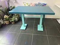 Houten tafel met zitbank - afbeelding 2 van  4
