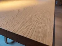 Houten tafel op schragen - afbeelding 4 van  8