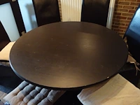 Houten tafel + stoelen - afbeelding 2 van  4