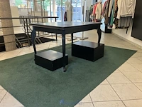 Houten tafel - afbeelding 2 van  3