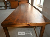 Houten tafel - afbeelding 3 van  6